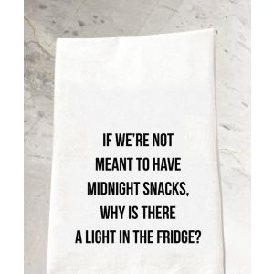 Midnight Snacks Tea Towel