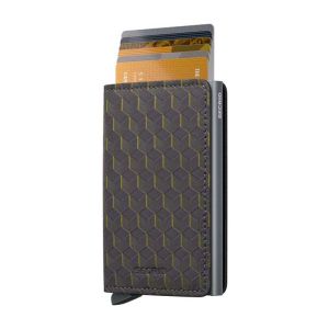 Optical Grey-Yellow Slimwallet