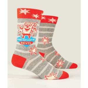 Handsome Devil Men's Crew Socks