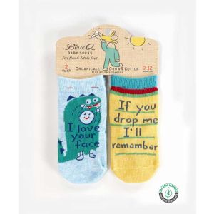 I Love Your Face and If You Drop Me I'll Remember Baby Socks