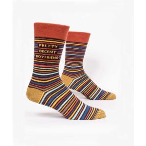 Pretty Decent Boyfriend Men's Crew Socks