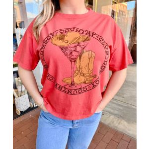 Cowboy Country Club Tee