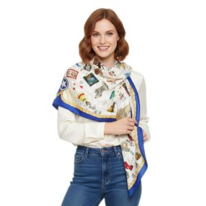 State of Oklahoma Silk Scarf