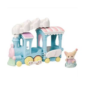 Calico Critters Floating Cloud Rainbow Train