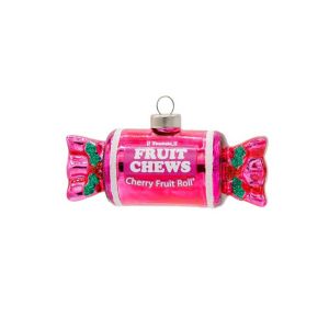 Tootsie Roll Cherry Fruit Chews Ornament