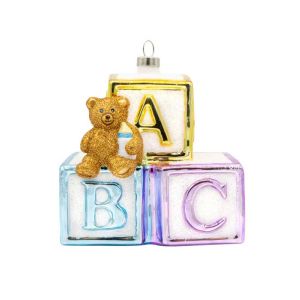 Baby Blocks Ornament