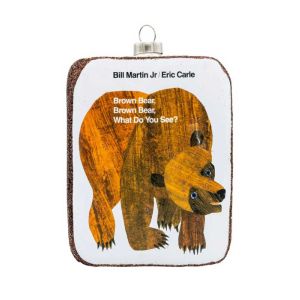 Brown Bear, Brown Bear, What Do You See? Book Cover Ornament