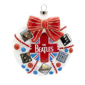 The Beatles Rocking Wreath Ornament