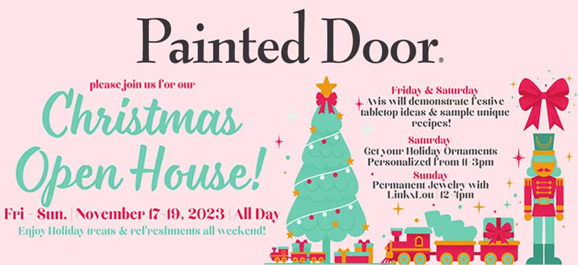 Online Boutique Gift Shop Painted Door Oklahoma City   Banner ChristmasOpenHouse2023 